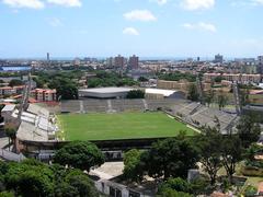 Aerial view of Estádio Presidente Vargas in Fortaleza, Ceará, Brazil