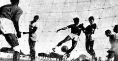 First goal scored at Estádio Presidente Vargas by Chinês of Ferroviário in 1941