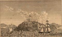 Forte de São Mateus at the entrance of Cabo Frio during daytime