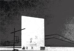 Scene from the play 'He Walked in the Fields' at Cameri Theater 1948