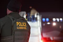 U.S. Customs and Border Protection deportation flight to Colombia departing from Miramar, California on January 27, 2025