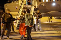 Deportation flight to Colombia from Miramar California by U.S. Customs and Border Protection on January 27 2025