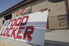 Exterior view of Marine Corps Air Station Miramar Food Locker at Building 6013