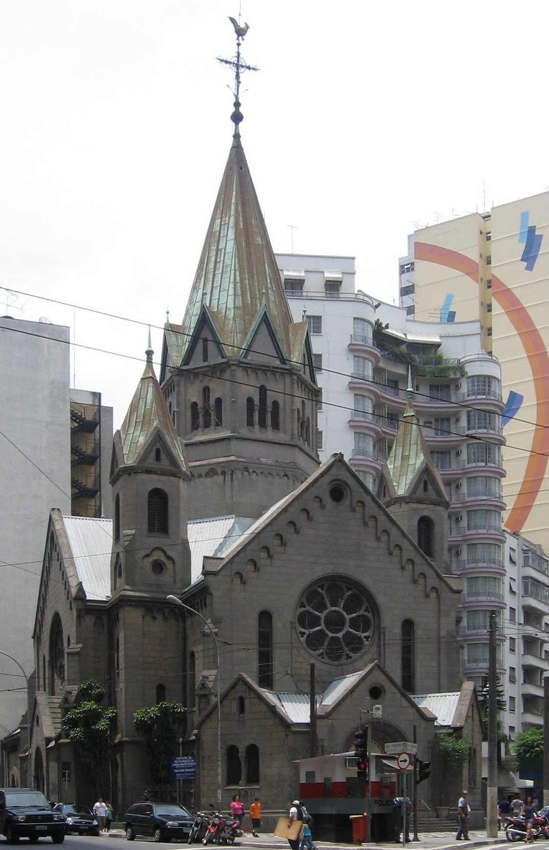 Church of Santa Ifigênia in Santa Ifigênia neighborhood, São Paulo