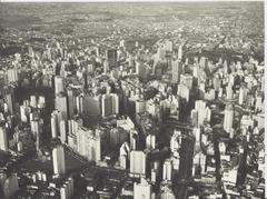 Aerial view of the city center of São Paulo