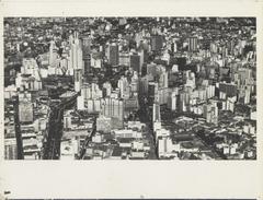 Aerial view of the Anhangabaú Valley in São Paulo, Brazil