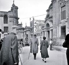 Church of St. Catherine of Alexandria in Valletta in 1937, showing its historic architecture and setting