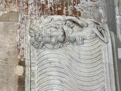 Ancient sarcophagus at Camposanto Monumentale