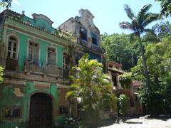 Largo do Boticario square in Rio de Janeiro showcasing historic colonial buildings and cobblestone streets