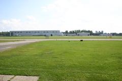 Canada Aviation Museum viewed from across Rockcliffe Airport