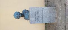Sculpture of José Martí at Fabra i Coats