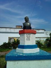 Bust of José Martí in Barcelona, Anzoátegui, Venezuela