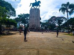 Monument to Duque de Caxias at Praça Princesa Isabel in São Paulo, Brazil