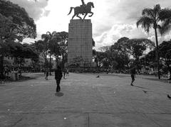 Monument to Duque de Caxias at Praça Princesa Isabel in São Paulo Brazil