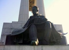Monument to Ramos de Azevedo in São Paulo Brazil