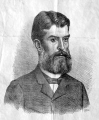 Illustration of Prudente de Morais in the magazine A Platéia in 1889