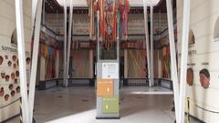 Museum of People from Sergipe entrance with modern architectural design in Aracaju, Brazil