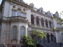 Historic 19th century Palácio Campos Elíseos building in Campos Elíseos neighborhood, São Paulo