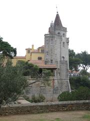 Scenic view of the beach and coastline in Cascais, Portugal