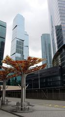 Moscow International Business Center modern skyscrapers and office buildings