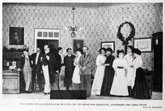 Scene from Las de Caín play by the Quintero brothers