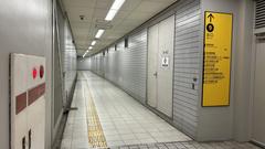 Entrance 9 of Dobutsuen-mae Station on the Osaka Metro