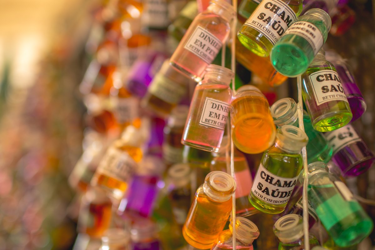 Vendors selling fruits and vegetables at Mercado Ver-o-Peso in Belém, Pará, Brazil