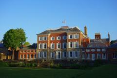 York House at sunrise in Twickenham London UK