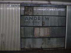 Walls exposed at St. Andrew TTC subway station archaeology site in Toronto
