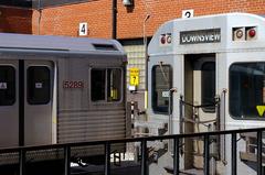 Streetcar at Davisville Station in Toronto ON