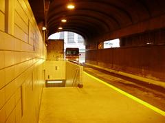 TTC bus 6734 entering Bus Bay 2 at Islington station, Toronto