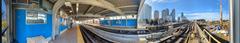 Panoramic view of the TTC's original Midland Station on the Scarborough Rapid Transit route