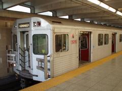 TTC subway train at Warden station in Toronto