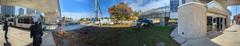 Panoramic view of the original McCowan station on the TTC's Scarborough Rapid Transit line