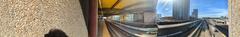 Panoramic view of the original Scarborough Town Centre station on the TTC Scarborough Rapid Transit line