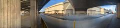 Panoramic view of the original Scarborough Town Centre station on the TTC's Scarborough Rapid Transit line