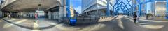 Panorama of the original Scarborough Town Centre station of Toronto's Scarborough Rapid Transit (SRT)
