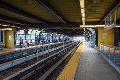 Scarborough Centre RT station on Line 3 Scarborough light rail line