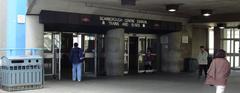 Entrance to Scarborough Centre TTC station near Scarborough Town Centre mall in Canada