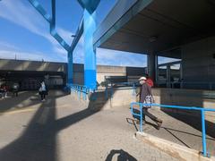 Scarborough Town Centre station on TTC's Scarborough Rapid Transit route in 2022 shortly before closure
