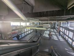 Scarborough Town Centre station on TTC's Scarborough Rapid Transit route before its closure in 2022