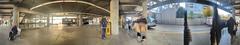 Panorama view of the original Scarborough Town Centre station on the TTC Scarborough Rapid Transit line