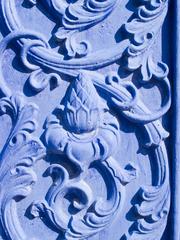 Detailed view of Blue Gate on Djurgården in Stockholm