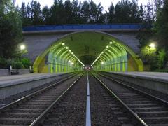 Malminkartano railway station in Helsinki, Finland