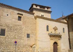 Monasterio de Santo Domingo el Real and Torre de Hércules in Segovia cityscape