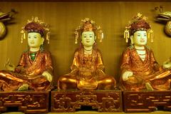 Unidentified statues exhibit at Vietnam Museum of Ethnology in Hanoi