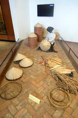 Hat making display at the Vietnam Museum of Ethnology in Hanoi