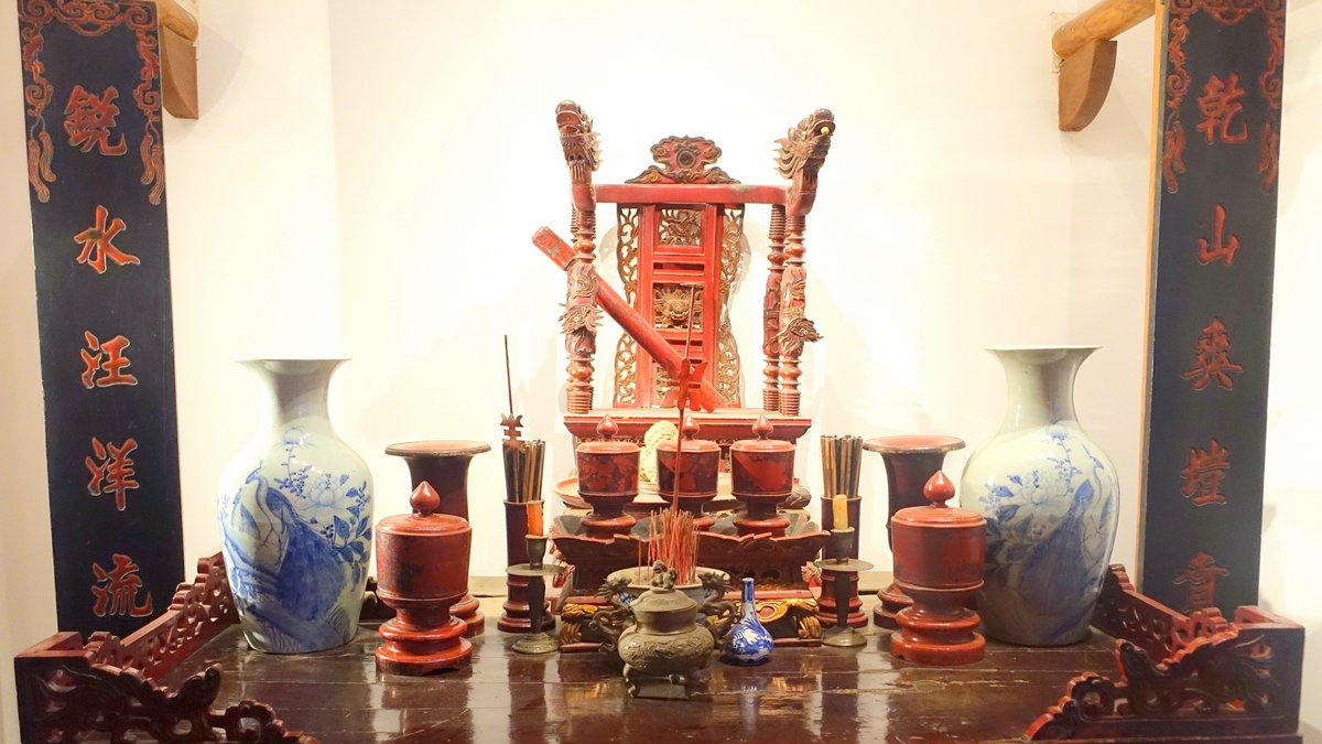Exhibit titled Light Spreads Out Forever at Vietnam Museum of Ethnology in Hanoi
