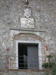 Entrance gate of Castello San Giorgio in La Spezia