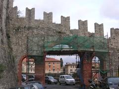 Medieval walls of Castello San Giorgio in La Spezia